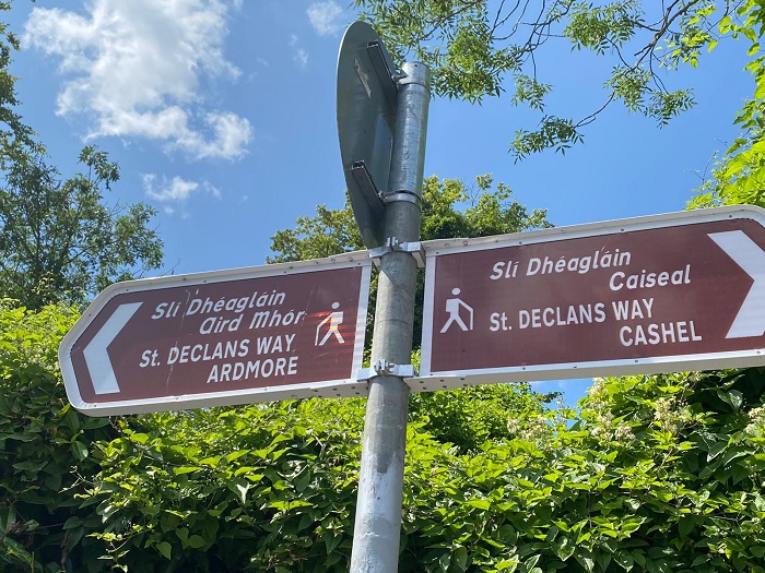 St Declan's Way signage
