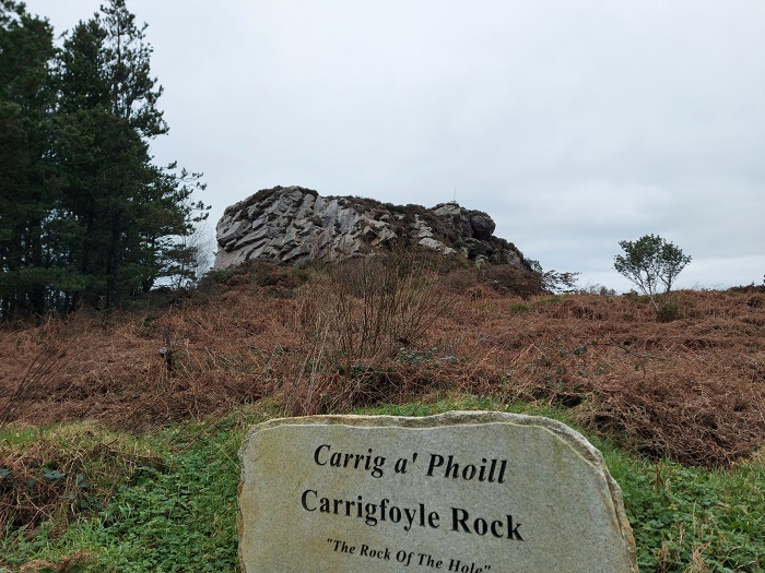 Carrigfoyle Rock, mindful walking Wexford